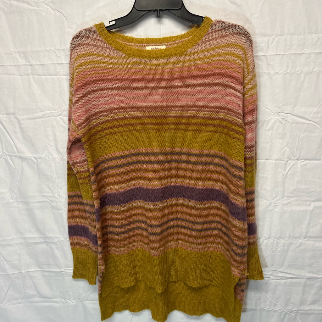Sundance Knit Sweater Striped Size Small